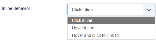 The behavior parameter